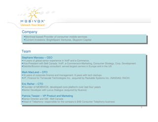 Mobivox Company Overview