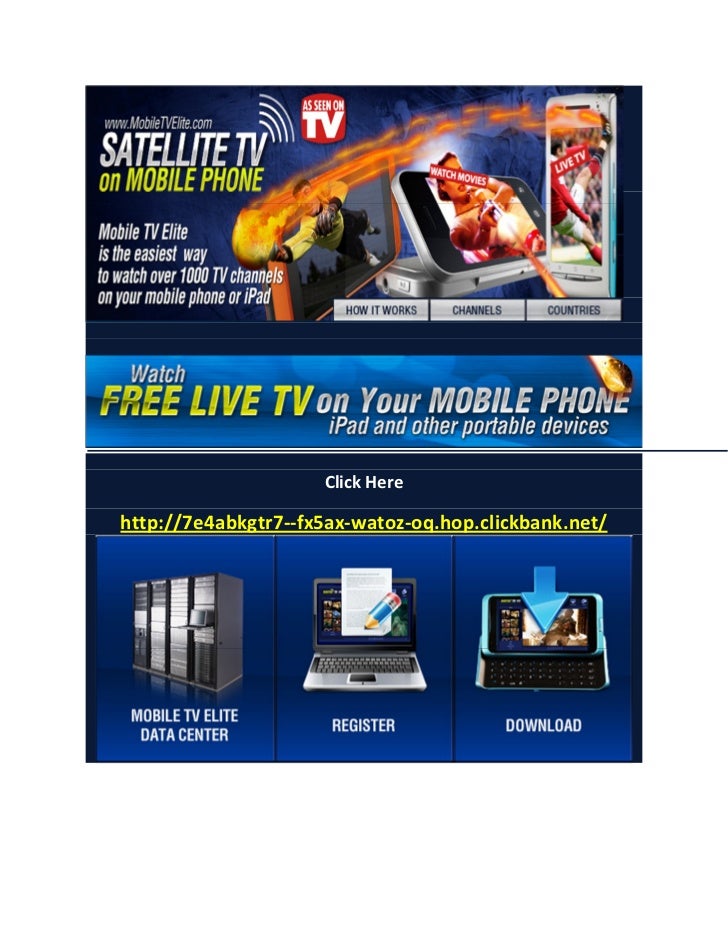 Moble Satellite Tv App. For Adroid, Smart Phone, Tablet, PC