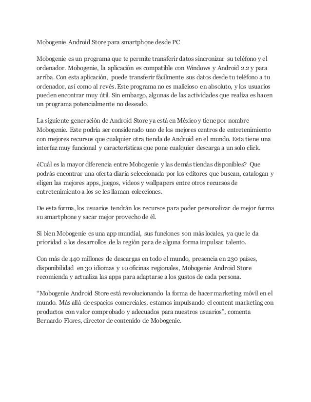 descargar mobogenie para android descargar mobogenie para android