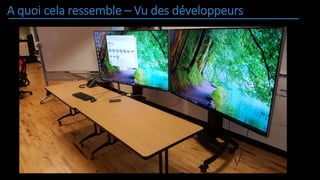 A quoi cela ressemble – Vu des développeurs
 