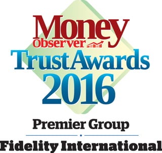 Money Observer Trust Award 2016