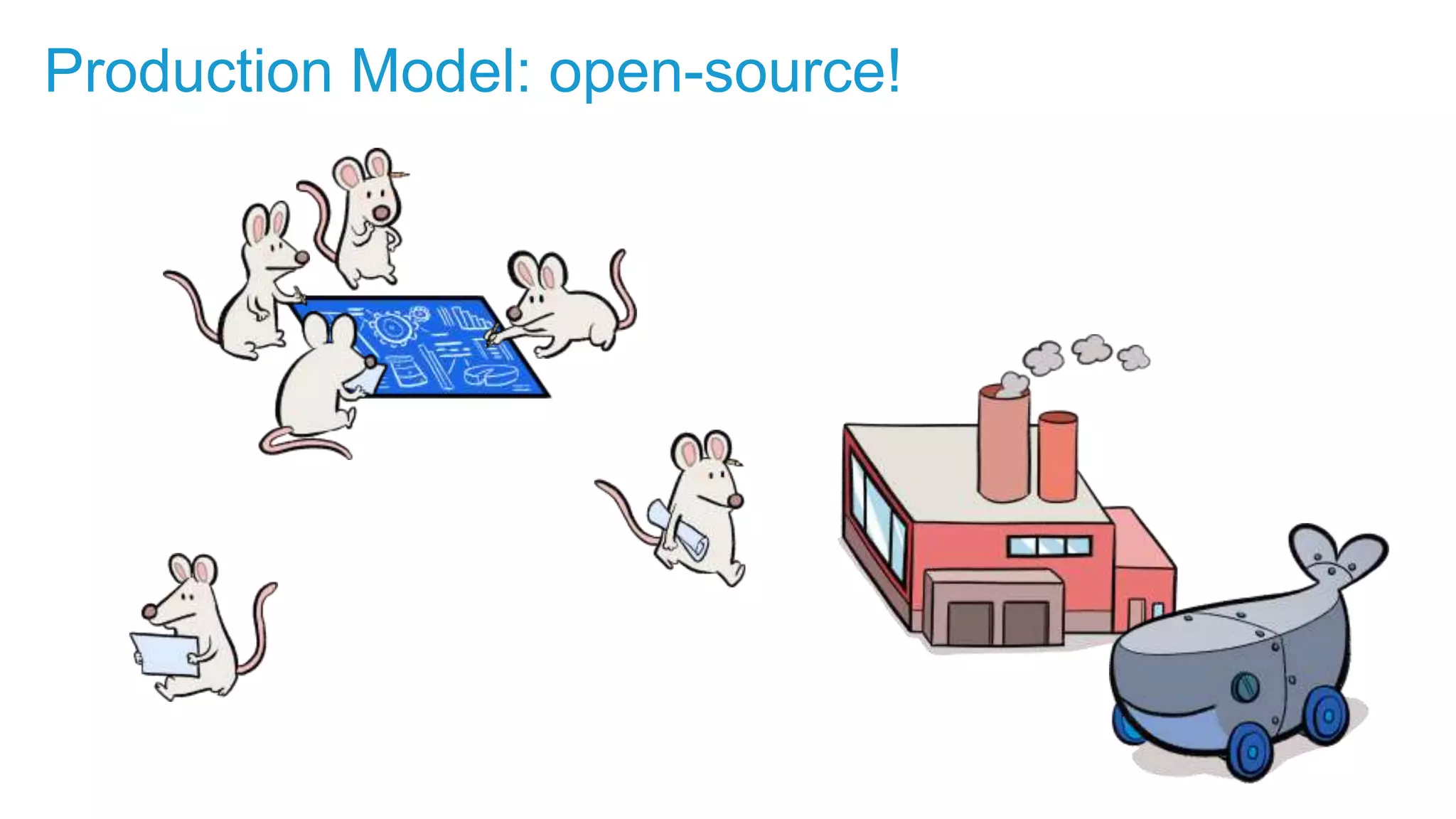 Production Model: open-source! 