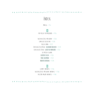 índex
Pròleg > p.6
A
FEM FALLA FEM MOCADOR > P.16
Salutació del president > p.18
Comissió executiva > p.20
Falla gran > p.22
EXPLICACIÓ SATÍRICA. salvador bolufer > p.23
EXPLICACIÓ LÍRICA. JOSEP DE MORVEDRE > p.27
LA POESIA SEGONS
ALBERTO SILLA > p.30
TONI COLOMINA > p.32
ROBERTO HEREDIA > p.34
B
LLIBRET INFANTIL > p.36
Salutació del president Infantil > p.38
Fallera major infantil > p.40
 