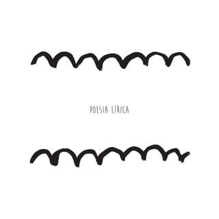 POESIA lÏRICA
 