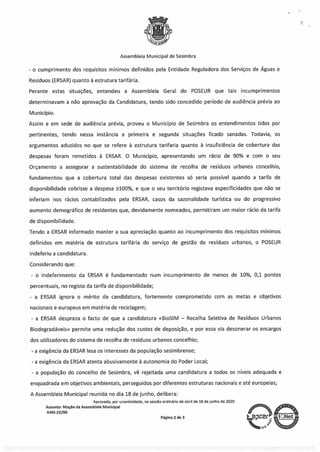 Moção_Uma Recusa pelo Ambiente