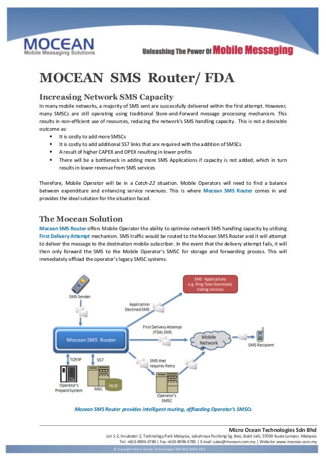 Mocean Sms Router