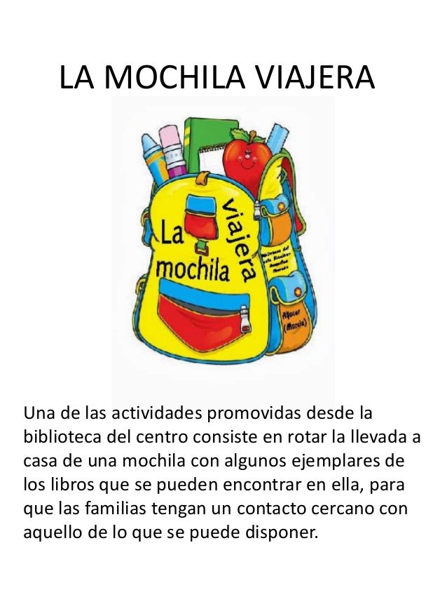 Mochila viajera
