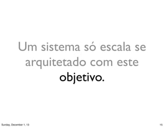 Todo recurso tem um
limite.
Processador
 