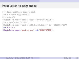 Python Mock Object Library: Common Pitfalls and Best Practices ...