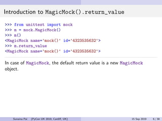 Python Mock Object Library: Common Pitfalls and Best Practices ...