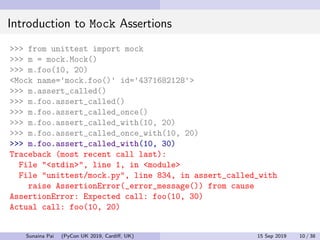 Python Mock Object Library: Common Pitfalls and Best Practices ...