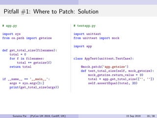 Python Mock Object Library: Common Pitfalls and Best Practices ...