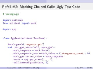 Python Mock Object Library: Common Pitfalls and Best Practices ...