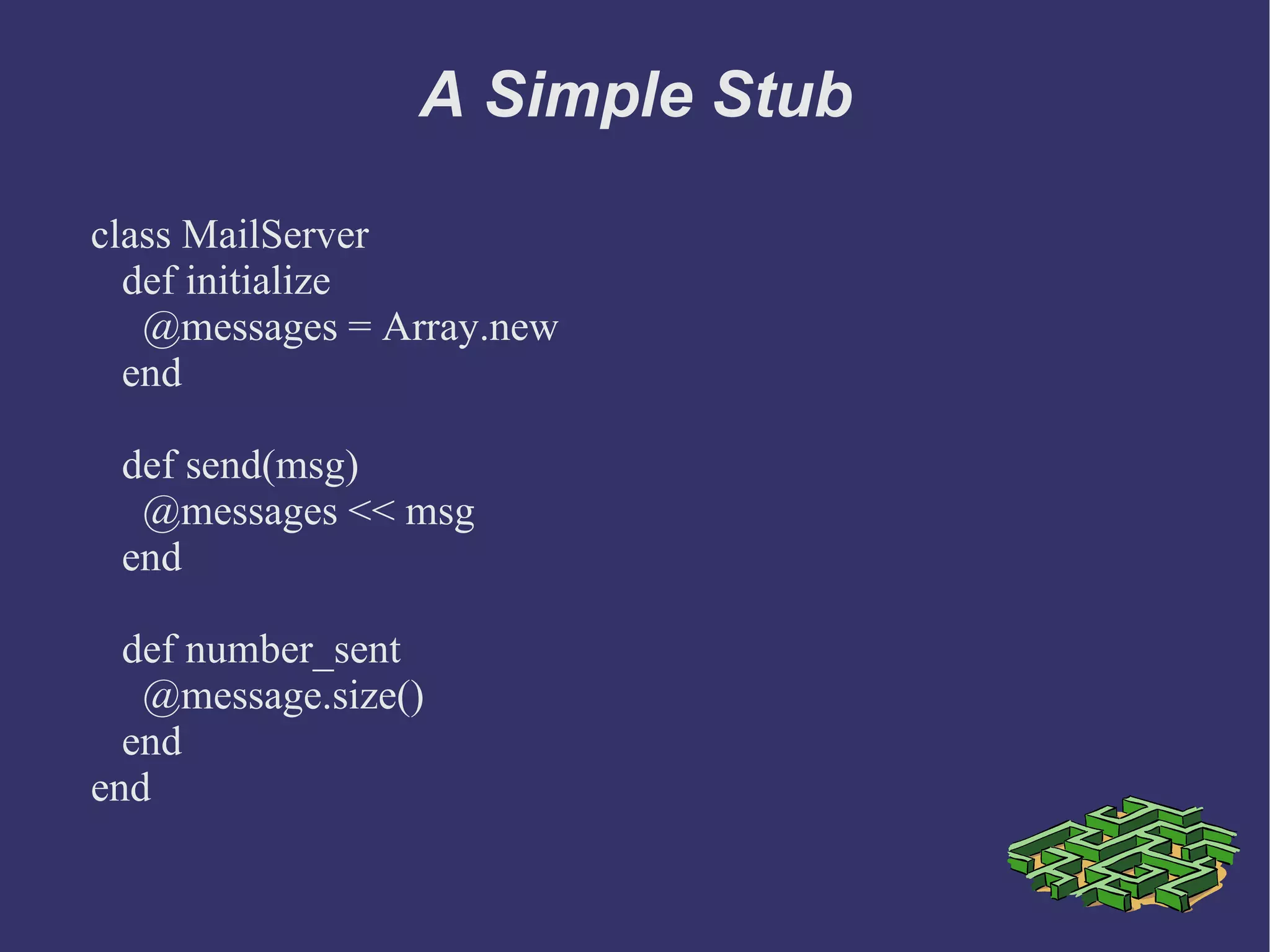 Mocks is Behavior Verification 不只要結果正確，你平常還得行的正，坐的端 