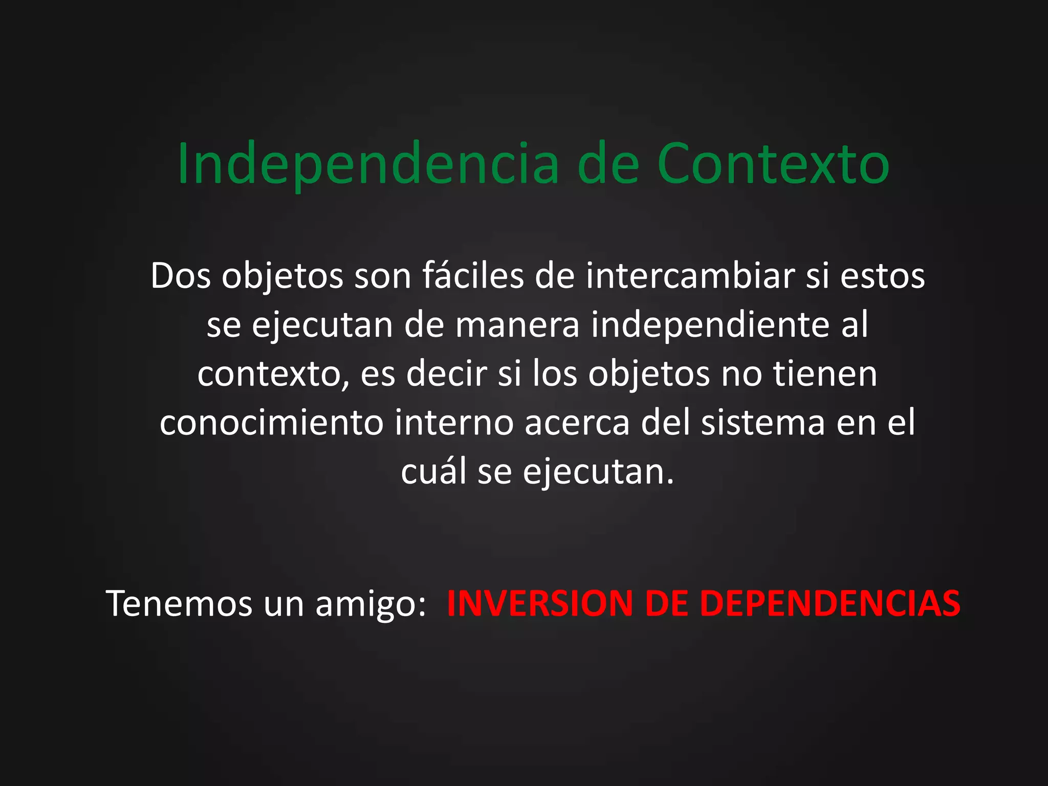 Pero aún tenemos un problemaNo  cualquier código puede ser probado de manera unitaria.Si queremos que un código sea testeable, debemos escribirlo pensando en la testeabilidad.La testeabilidad es un atributo de calidad del código que permite que las pruebas automatizadas sean realizadas de manera fácil y efectiva.La testeabilidad por lo general es señal de un buen diseño.