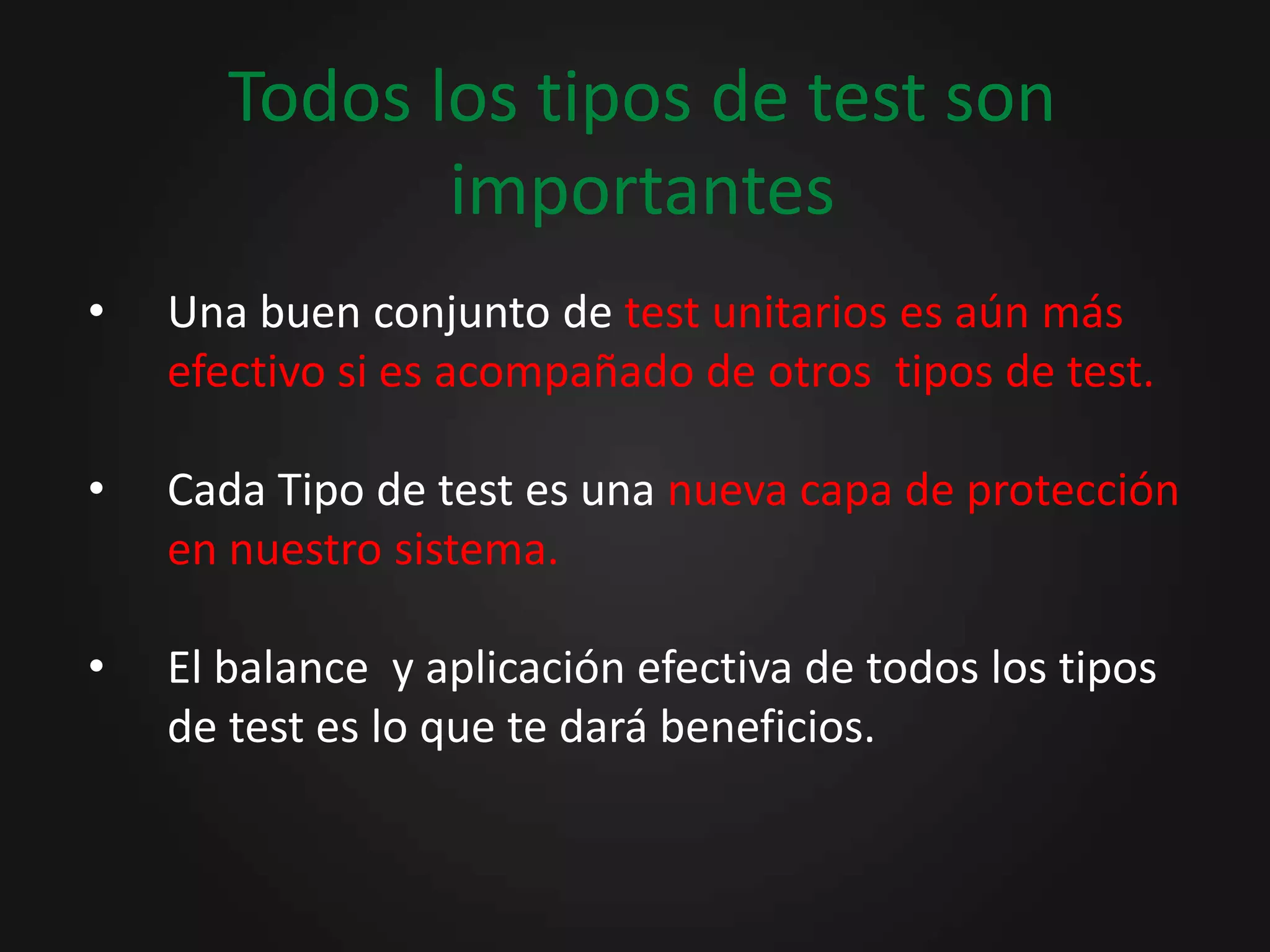 El Assert ya no se ejecuta sobre la clase en prueba sino sobre el mock.