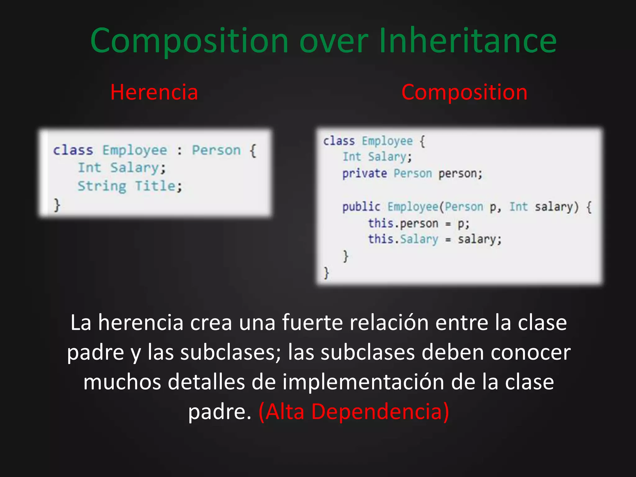 ¿ Como escribimos código que sea difícil de probar ?