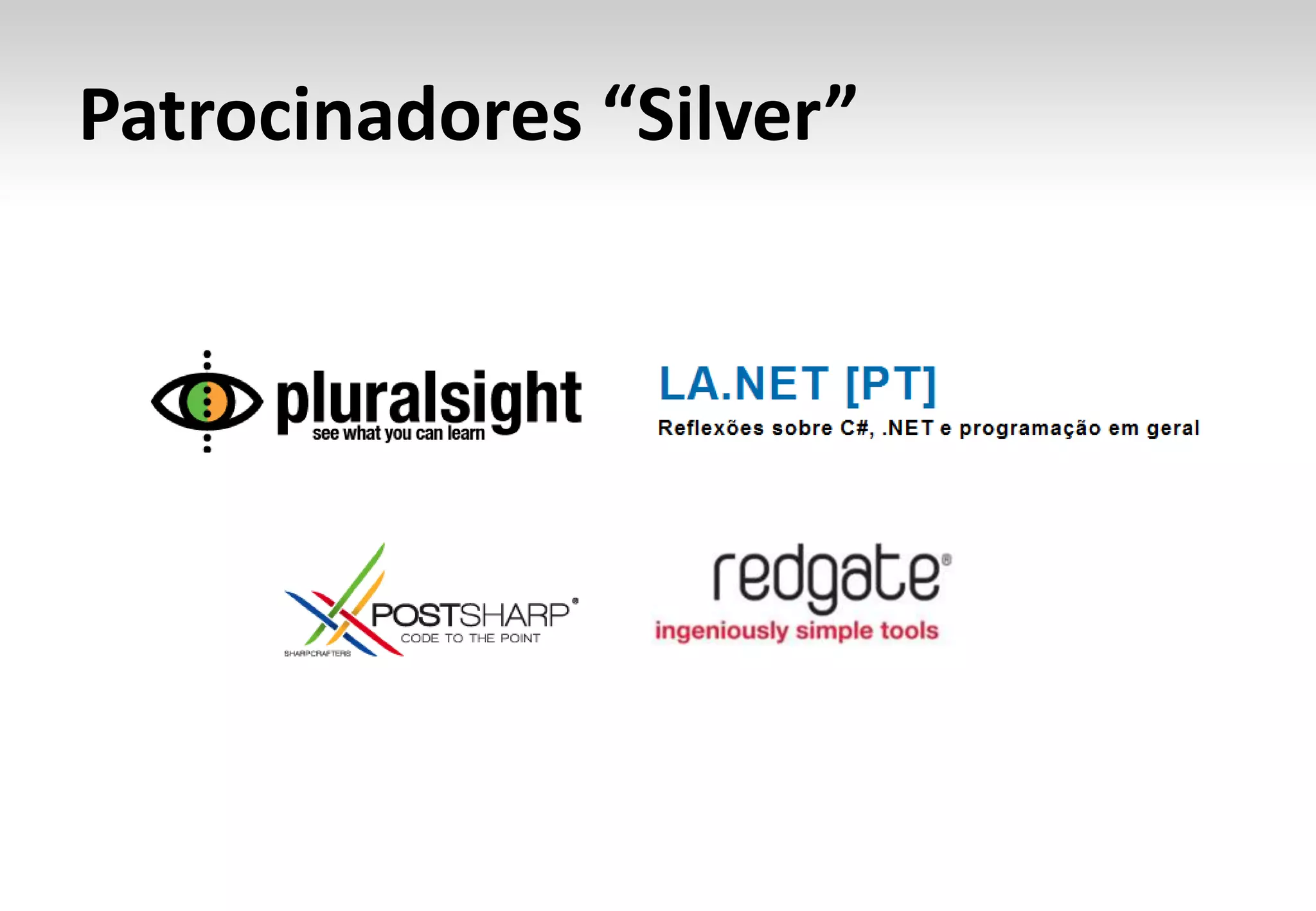 Patrocinadores “Silver”
 