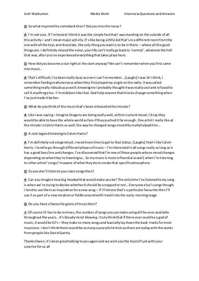 Interactive mock interview image