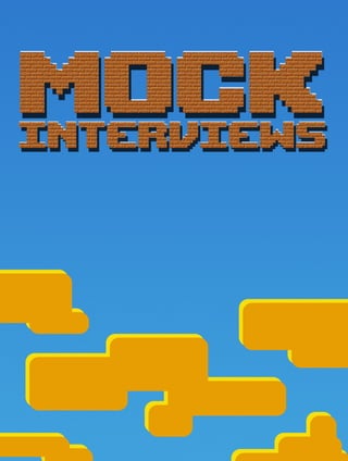 Mock Interviews Graphic for Leeroy