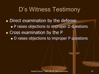 Mock Trial Courtroom Procedures for legal affairs | PDF