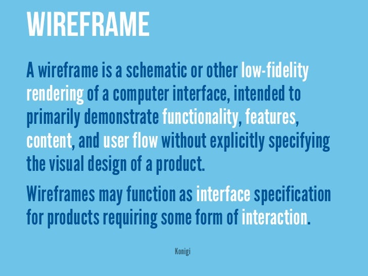 Mockup, wireframe e visual: una breve introduzione