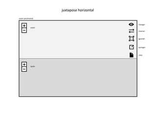 avant 
après 
juxtapose horizontal 
changer 
inverser 
agrandir 
partager 
infos 
zoom synchronisé 
 