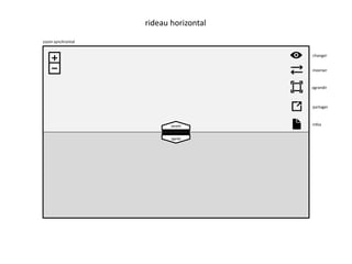 rideau horizontal 
avant 
après 
changer 
inverser 
agrandir 
partager 
infos 
zoom synchronisé 
 