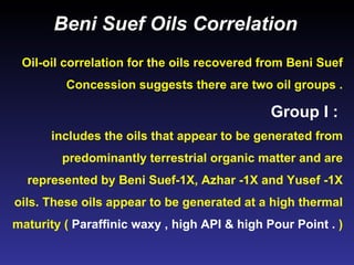 Benisuef Basin the key for Exploration future success in Upper Egypt | PPT