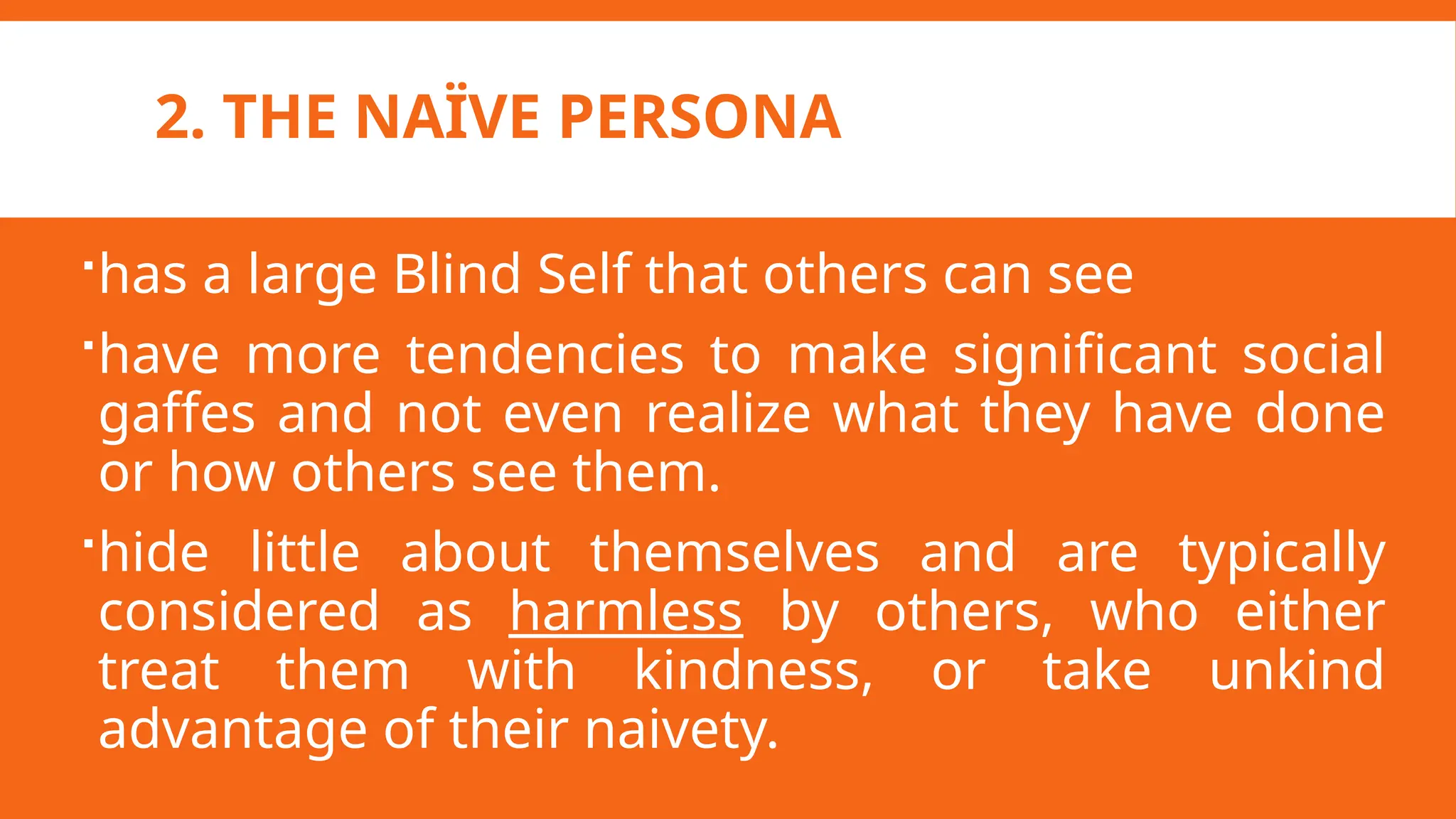 Personal Development Module 1 Lesson3 Four Personas PPT Personal development module 1 lesson3 four personas ppt
