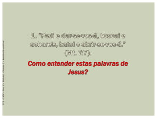 FEB–EADE–LivroIV–MóduloI–Roteiro3–Assistênciaespiritual
 