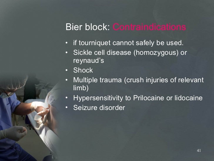 regional anesthesia and beir block