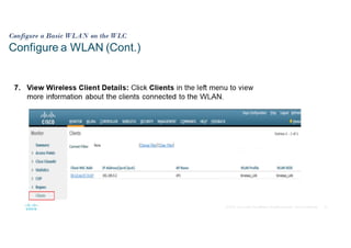 CCNA-2 SRWE Mod-13 WLAN Configuration