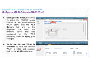 CCNA-2 SRWE Mod-13 WLAN Configuration