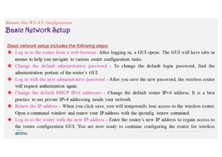 CCNA-2 SRWE Mod-13 WLAN Configuration