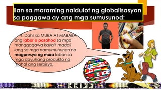 ISYU NG PAGGAWA