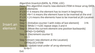 Introduction to data structures - Explore the basics | PPTX
