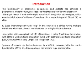 Module one for the Digital VLSI design flow | PDF
