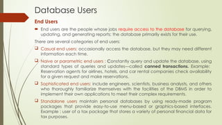Comprehensive Introduction to Database Management Systems and Their ...