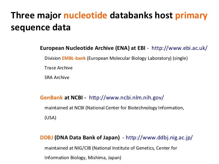 Sequence database