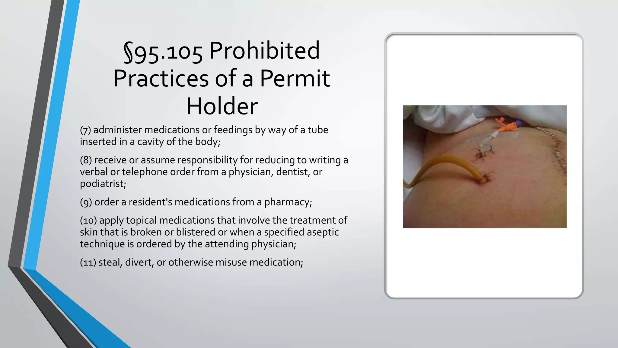Allowable and Prohibited Practice of the Medication Aide PPT Allowable and Prohibited Practice of the Medication Aide PPT