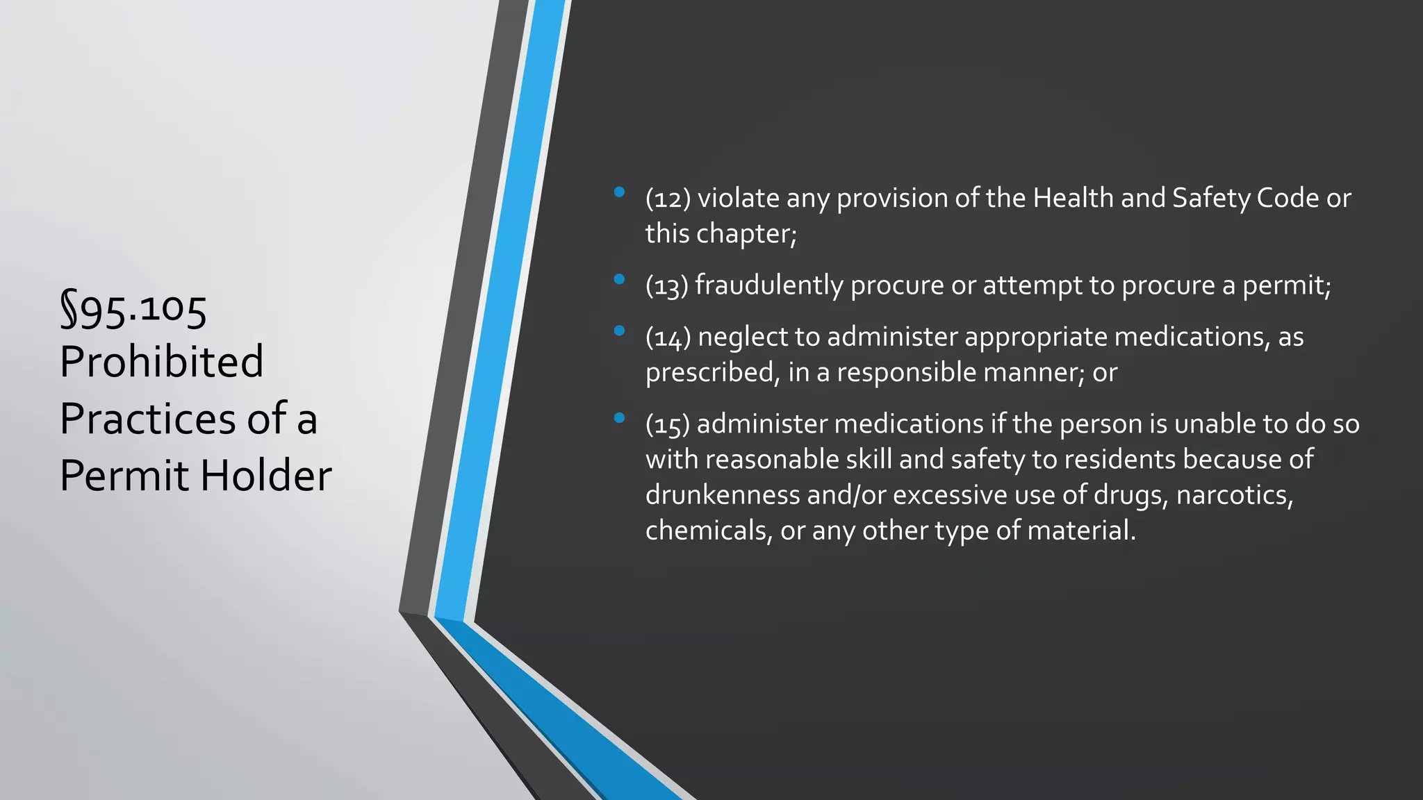 Allowable and Prohibited Practice of the Medication Aide PPT Allowable and Prohibited Practice of the Medication Aide PPT