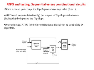 ATPG for the Synchronous Sequential Circuit | PDF