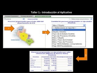 11
22
3
Taller 1.- Introducción al Aplicativo
 