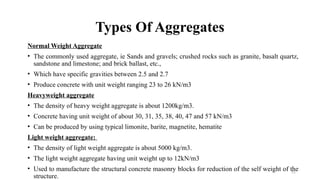 Module 1 AGGREGATES, DEFINITION, TYPES .pptx