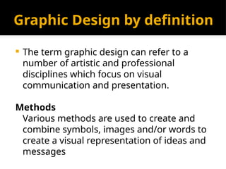 Graphics and Visual Computing is a field that focuses on creating ...