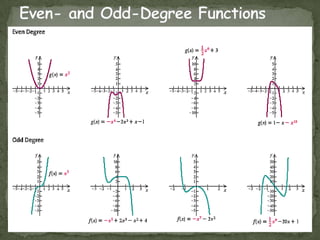 Even- and Odd-Degree Functions