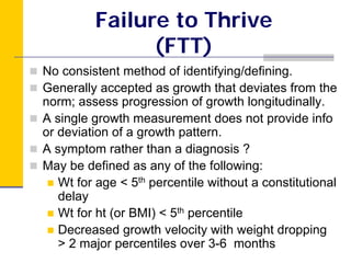 Module 2: Growth Assessment Part 2: Ends of the Spectrum | PDF