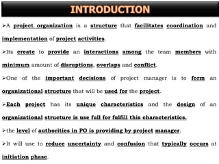 MODULE 2 PROJECT ORGANIZATION (updated) | PDF