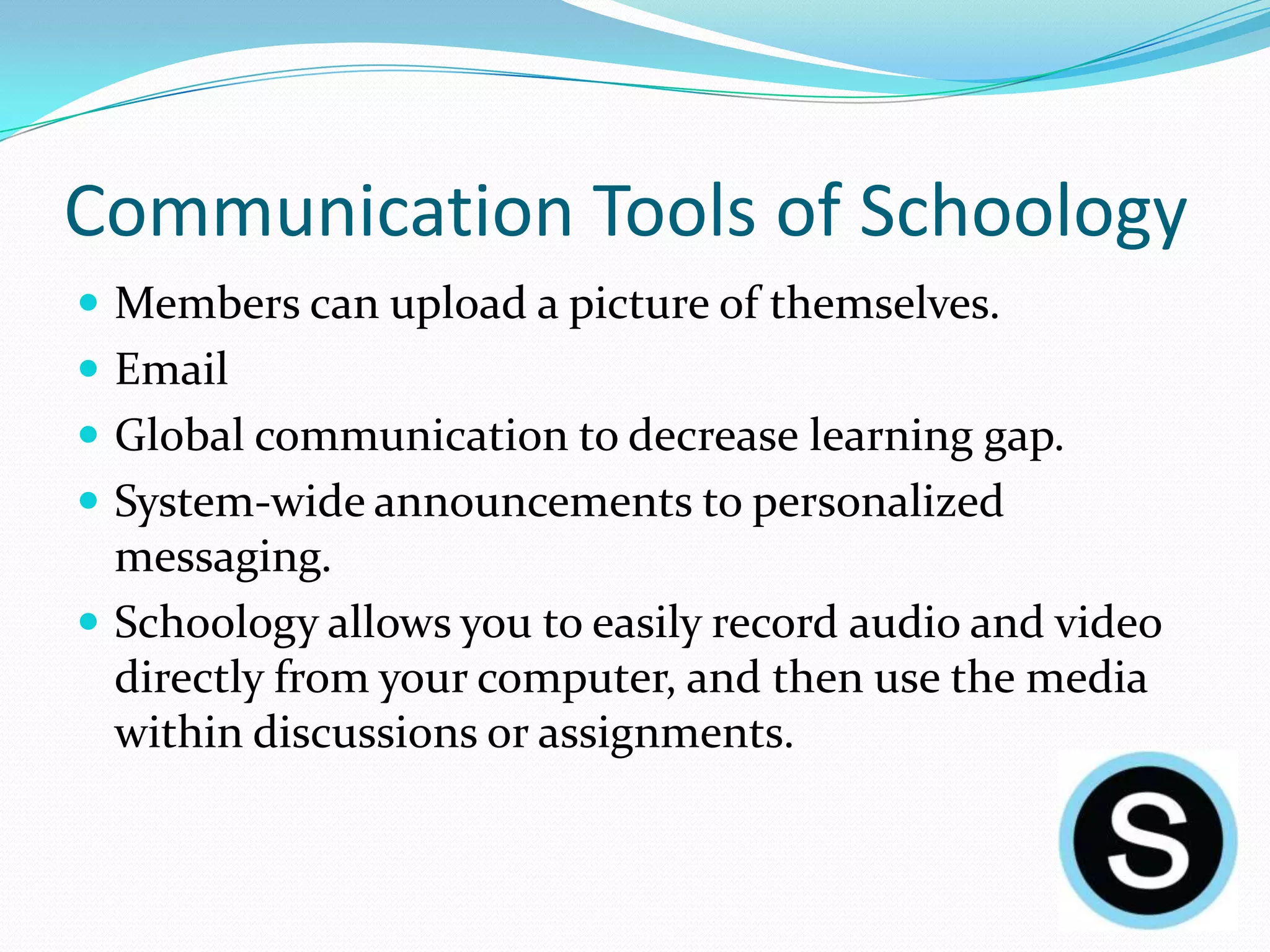 Mod2 schoologylms ppt